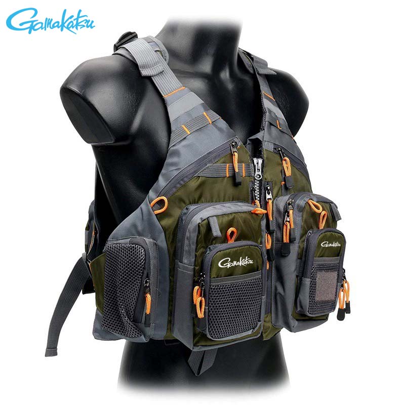 Life Jacket Buoyancy - Colete Salva-Vidas Gamakatsu para Pesca em