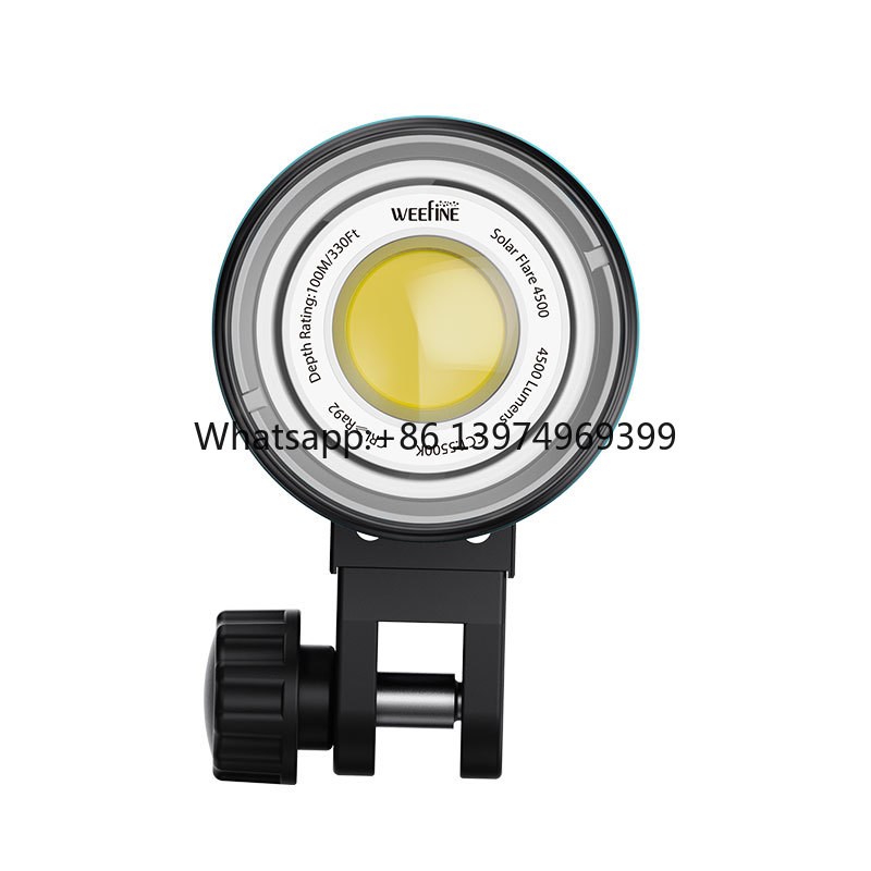 Underwater Flashlight - WEEFINE SolarFlare 4500 WF102 Lanterna Subaquática