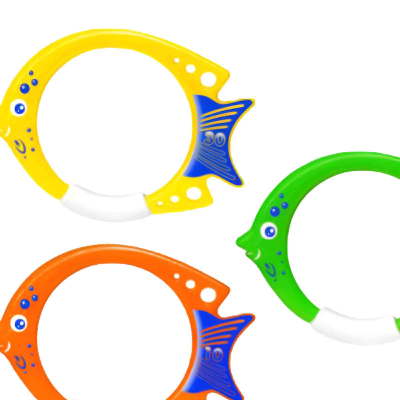 Conjunto de 3 Anéis de Mergulh - Aquatic Water Sports avaliação e preço