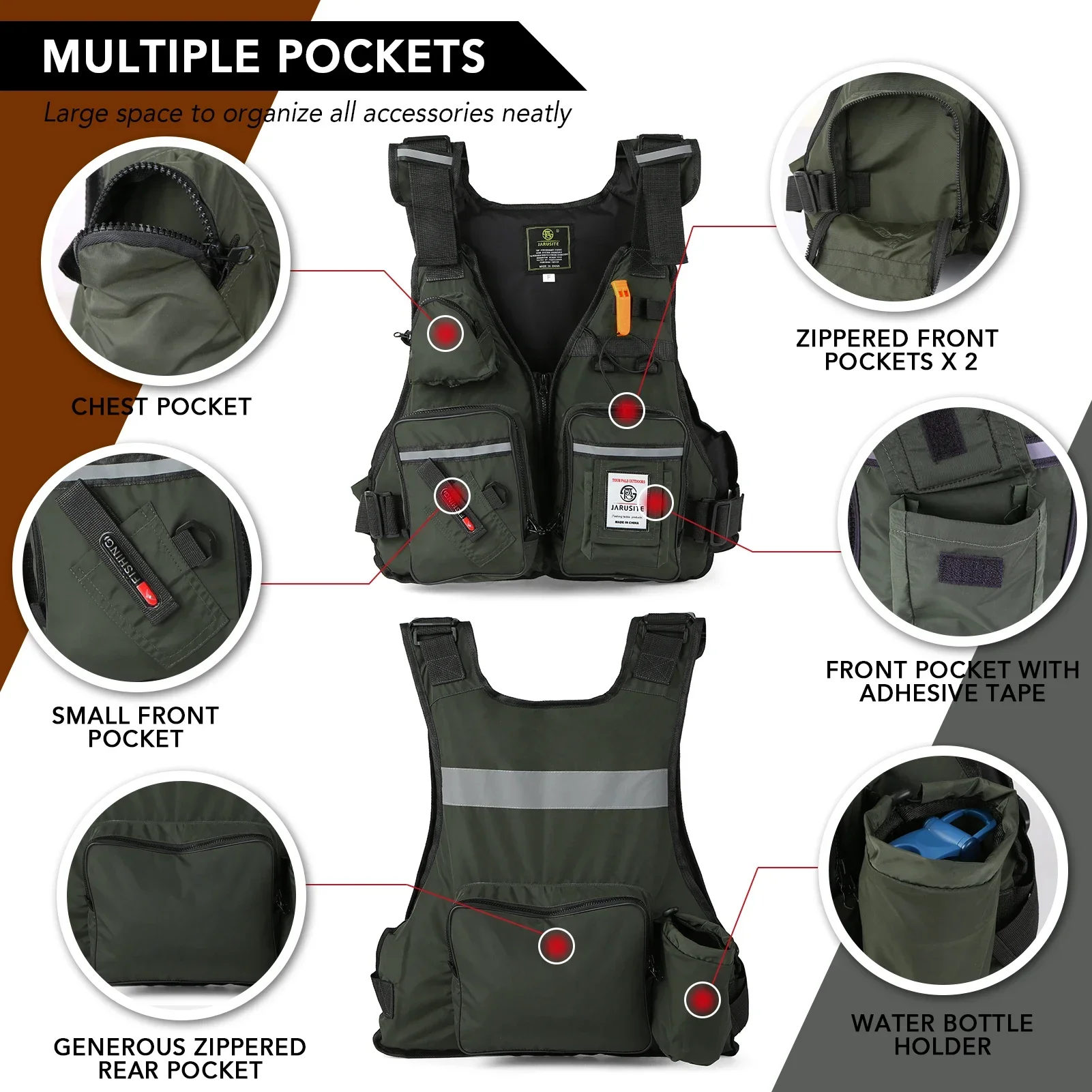 Colete Salva-Vidas Adulto 2026 - Life Jacket Buoyancy avaliação e preço