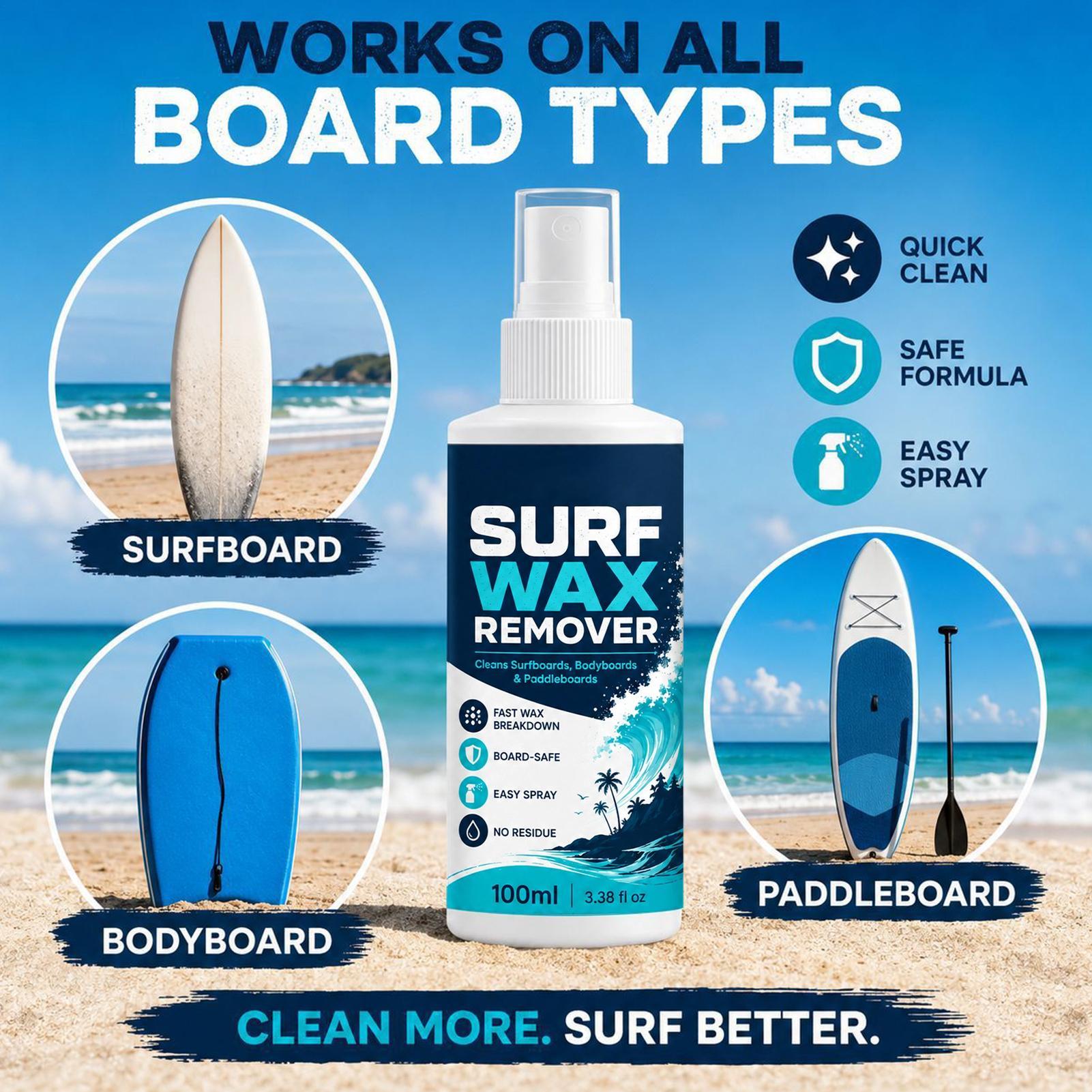 Removedor de Cera para Prancha - Surfboard Wax Tropical avaliação e preço